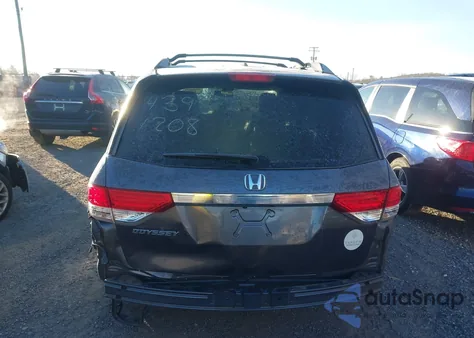 2019 Honda Odyssey Ex-L z USA, uszkodzony, nr VIN 5FNRL6H78KB032444